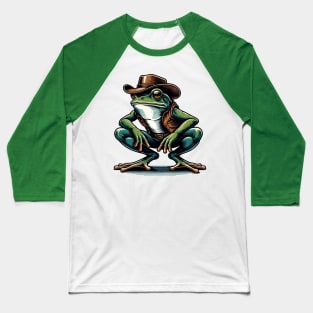 Cowboy frog Baseball T-Shirt